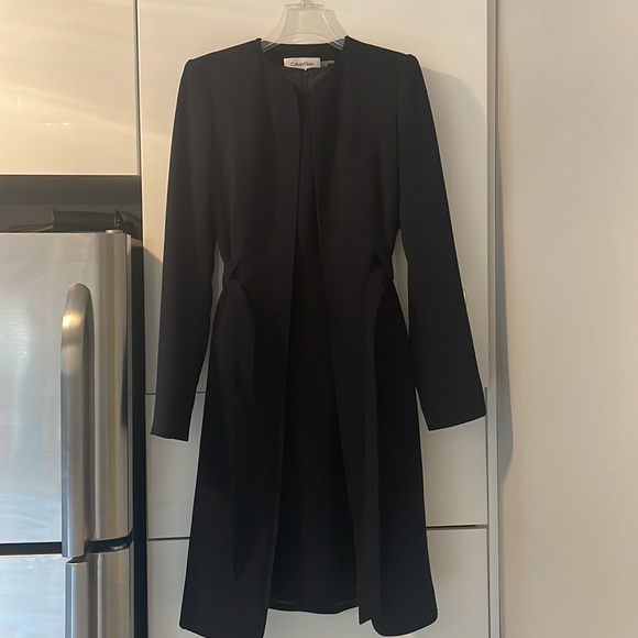 Calvin Klein Dress w/ Coat - Picture 2 of 6